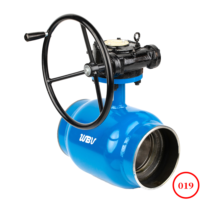 Fully welded turbine reduced diameter ball valve Q361HF-20K 304 ball KIS standard