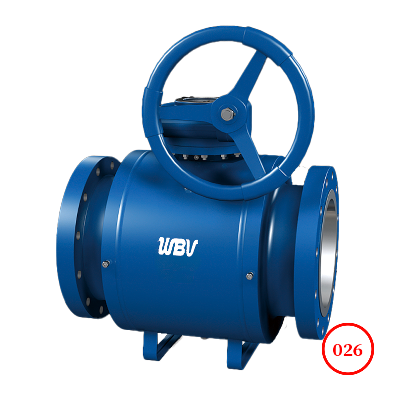 High pressure flange fully welded fixed ball valve Q347HF-300LB-1500LB