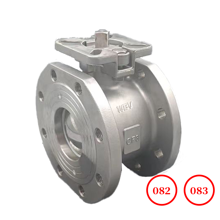 對夾意式高平臺薄型球閥 wafer high-platform thin ball valve Q71F-16