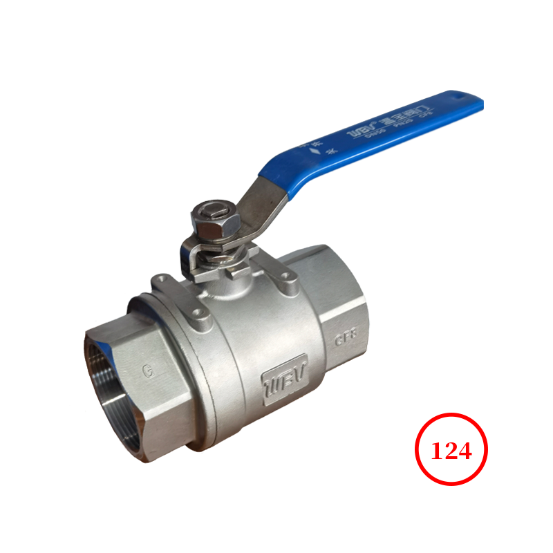 二片式德標球閥G1螺紋 DIN 2PC ball valve Q11F-40/160 CF8