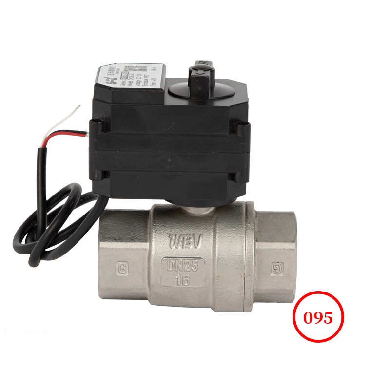 二片式電動球閥G1螺紋 2PC electronic ball valve Q911F-16/40