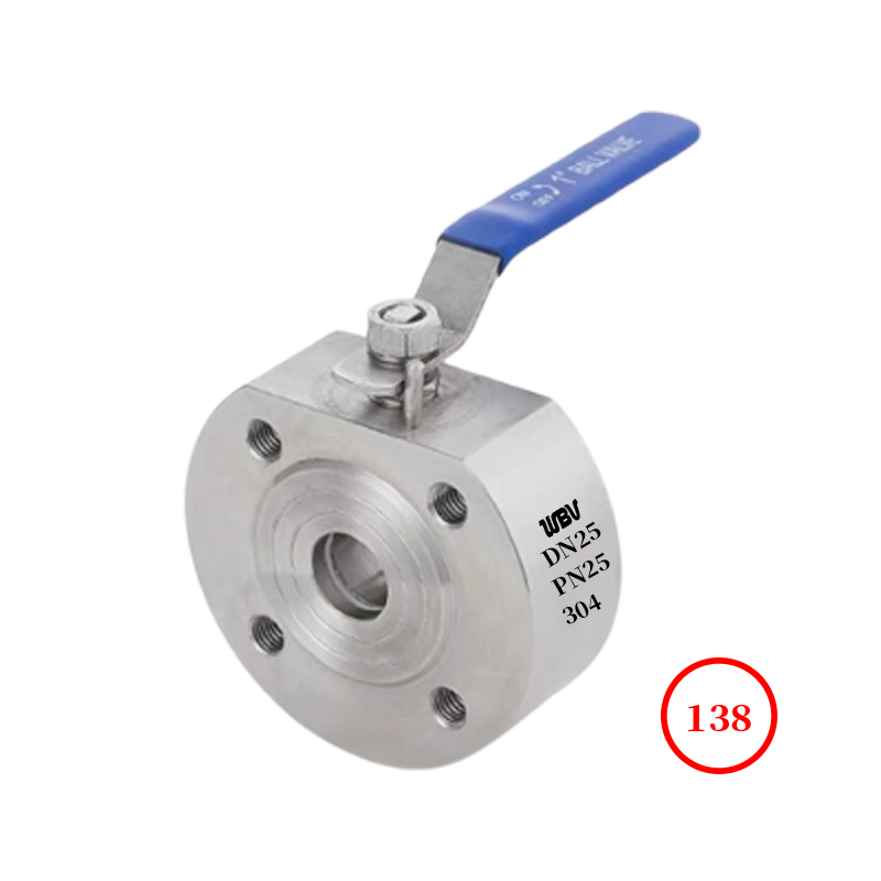 鍛壓對夾薄型球閥 forged wafer thin ball valve Q71F-25