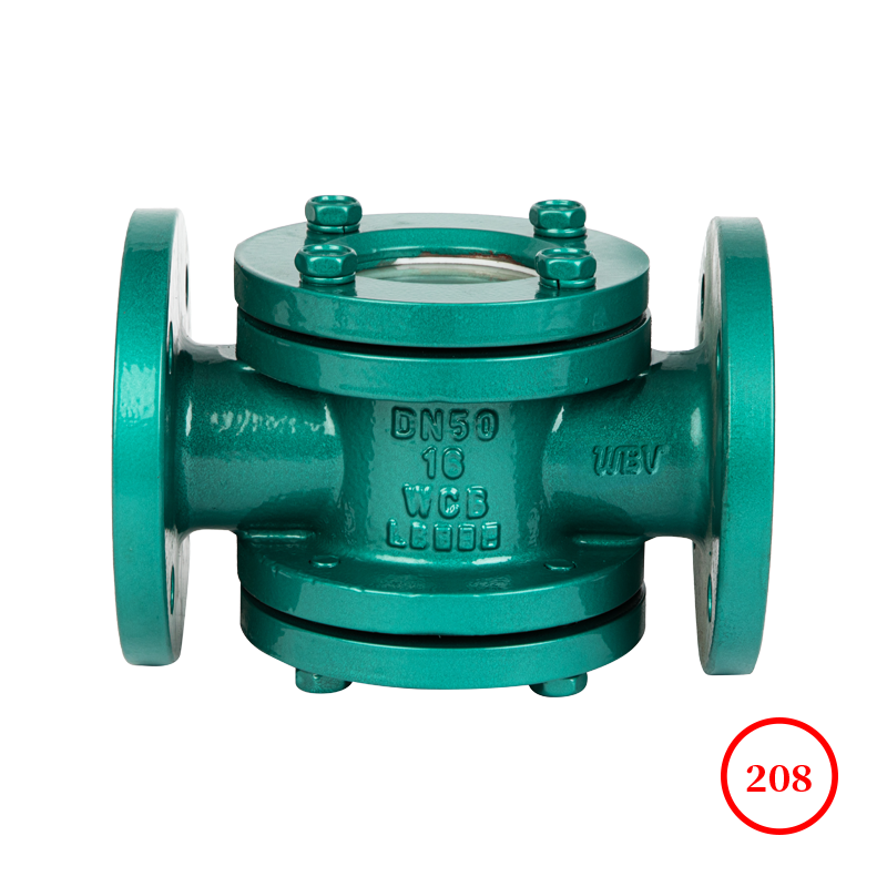 襯四氟法蘭直通視鏡 flange fluorine through endoscopic SJ41F46