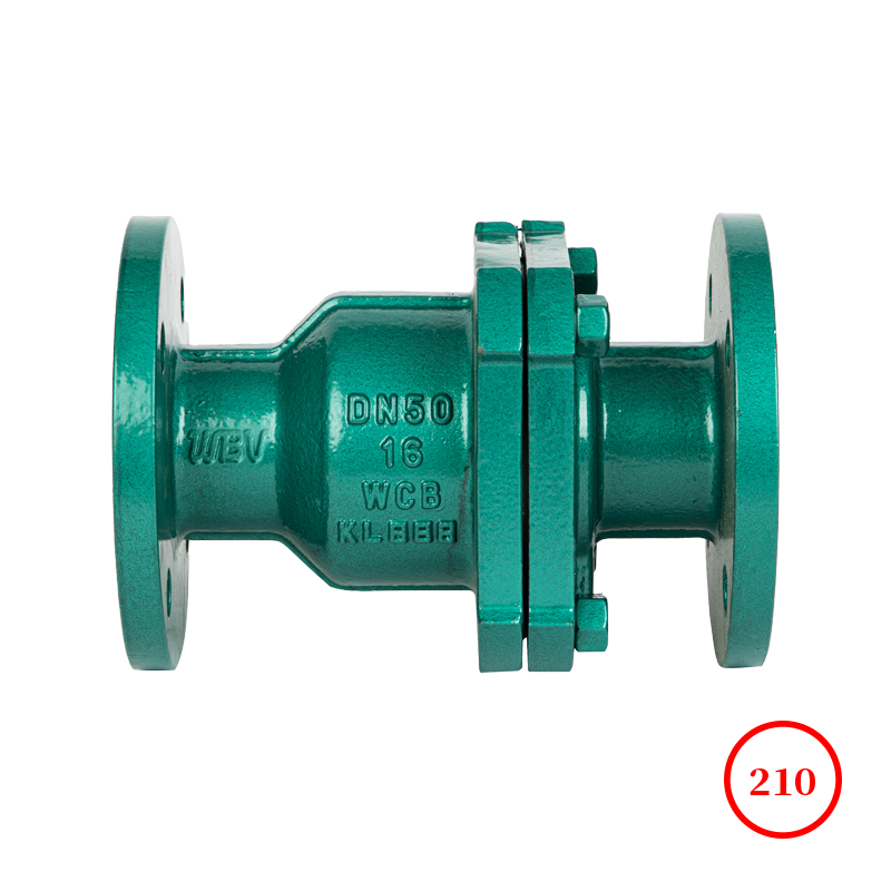 襯四氟法蘭止回閥 fluorine flange check valve H44F46