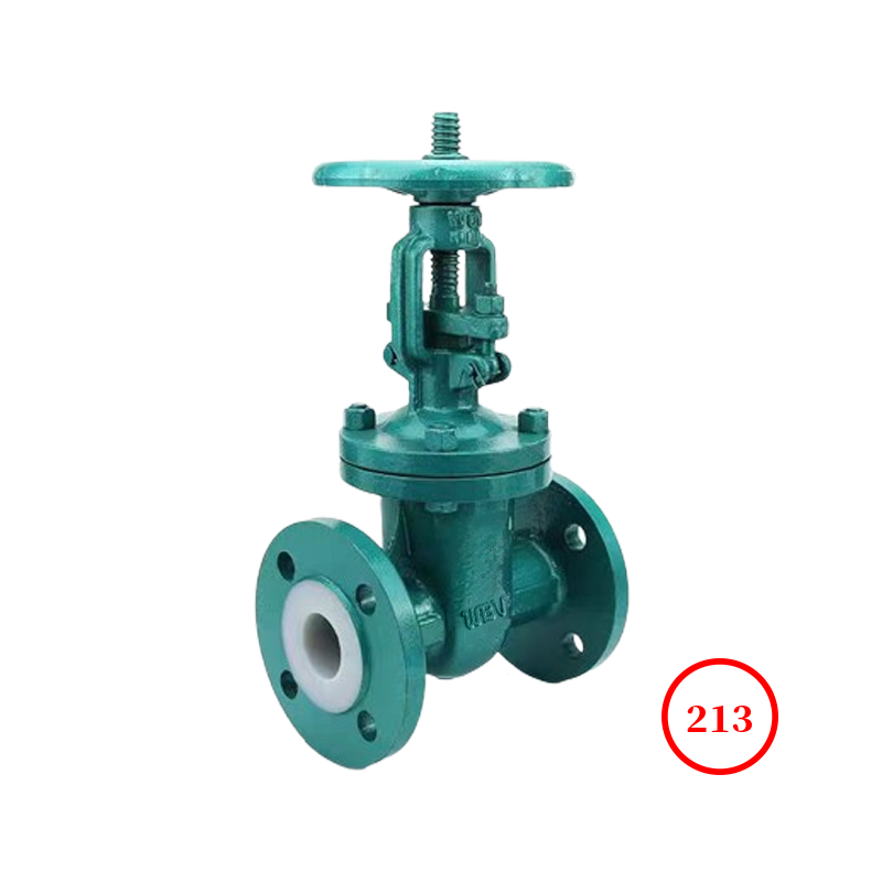 襯四氟法蘭閘閥 fluorine flange gate valve Z41F46