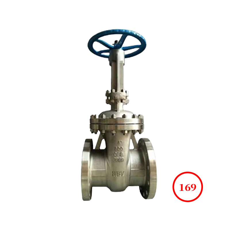美標(biāo)不銹鋼明桿楔式閘閥 ANSI stainless steel RS wedge gate valve Z41H-300LB