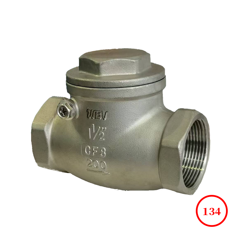 內(nèi)螺紋旋啟式止回閥 female screw swing check valve H14W-16