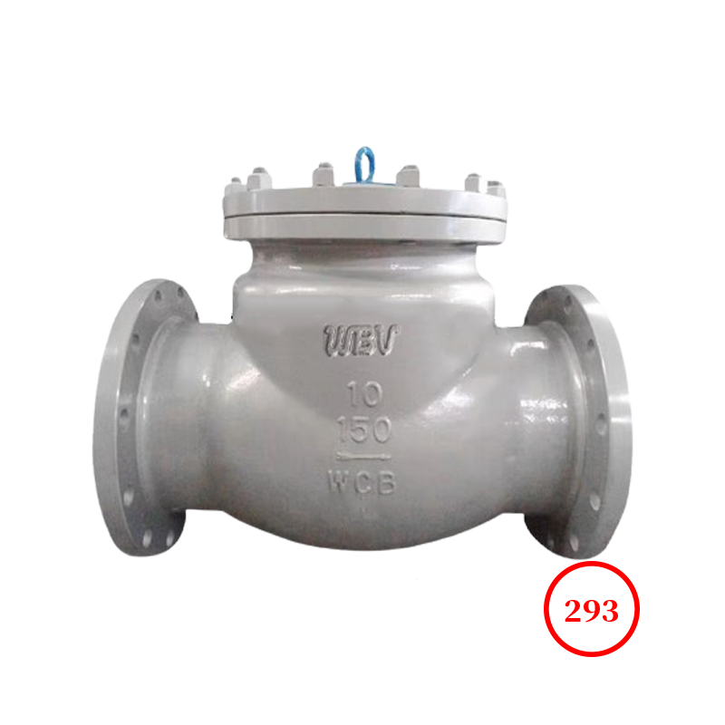 碳鋼美標法蘭旋啟式止回閥 c.s ANSI flange swing check valve H44W-150LB
