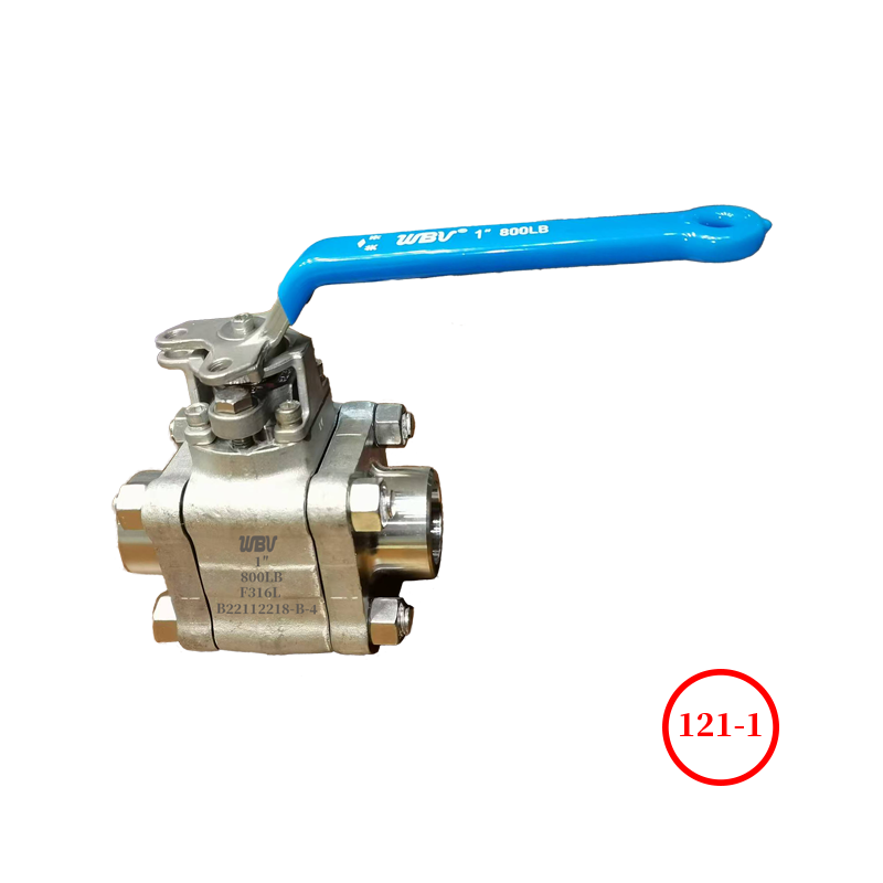 三片式高壓帶鎖球閥 3PC high-pressure lockable ball valve
