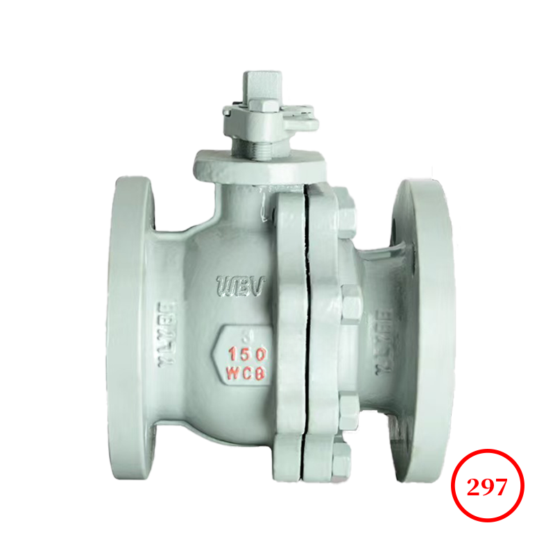 美標碳鋼法蘭球閥 ANSI c.s. flange ball valve Q41F-150/300LB