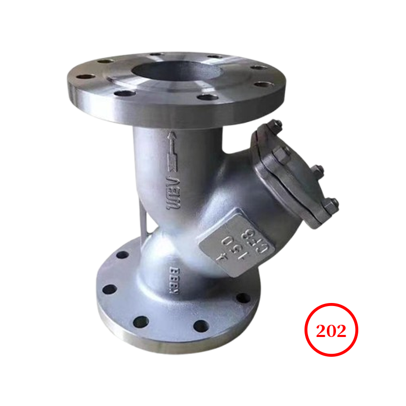 美標(biāo)不銹鋼Y型過濾器 ANSI s.s. flange Y-strainer GL41W-