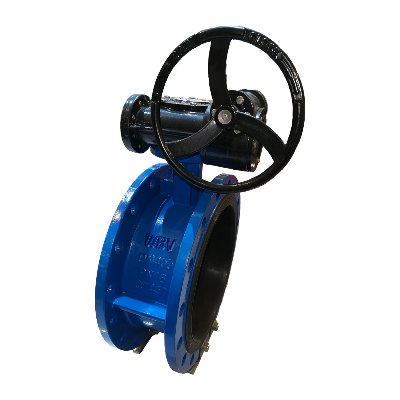 蝸輪法蘭球墨鑄鐵蝶閥 worm flange SG iron butterfly valve D341X-10Q