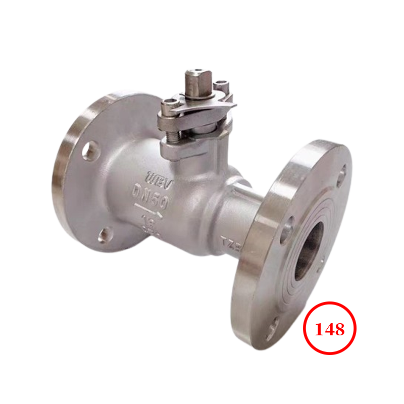 法蘭不銹鋼高溫一體球閥 flange s.s HT ball valve QJ41M-16