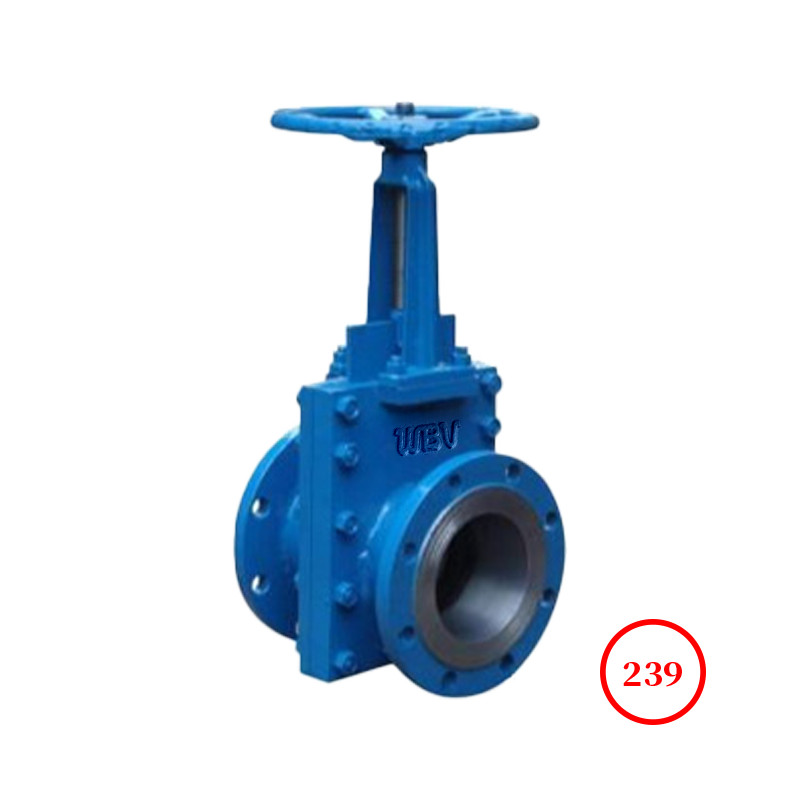 三片式礦漿刀閘閥 3PC slurry knife gate valve ZSK43X-10C