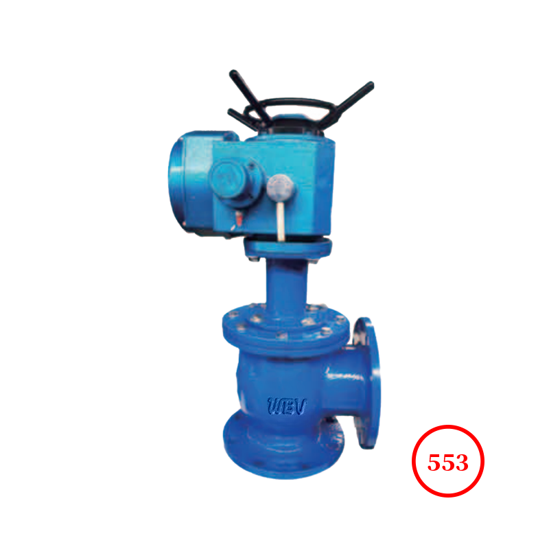 電動角式排泥閥 electronic angle mud valve J944X-10/16
