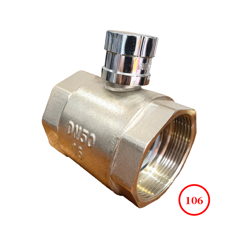 黃銅磁性鎖閉螺紋球閥 brass magnetic locking FNPT ball valve FDQ11F-16T
