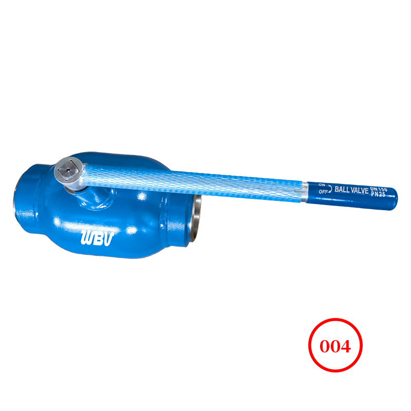 全焊接全通徑球閥Q61HF-16/25C CF8球 活動手柄 防腐蝕漆