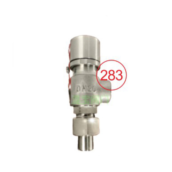 Spring micro opening external thread safety valve