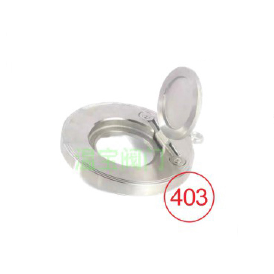 對(duì)夾單瓣旋啟式止回閥 wafer single-disc swing check valve H74H-16