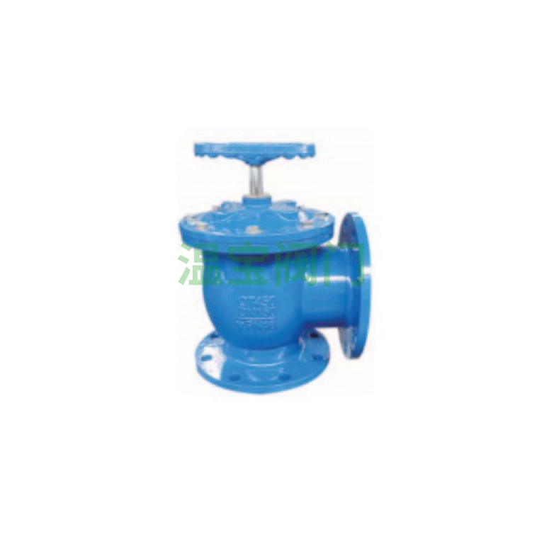 Handwheel mud discharge valve
