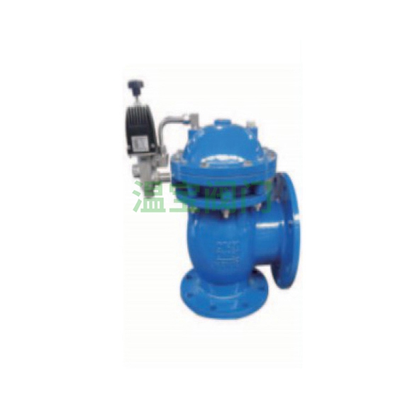 Electric diaphragm quick opening sludge discharge valve